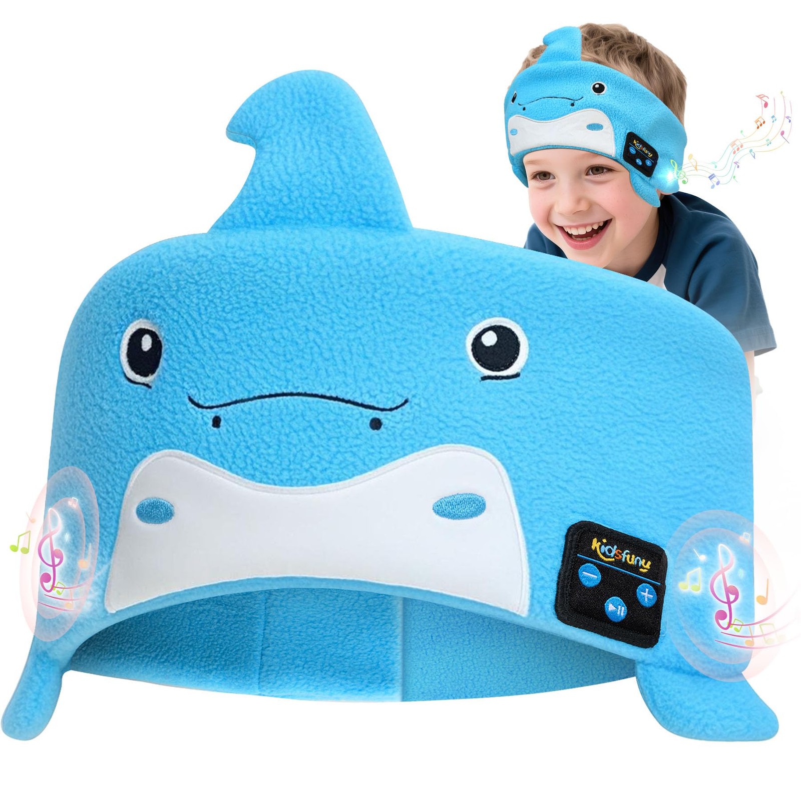 Kids Headphones Headband Bluetooth-Toddler Wireless & Wired Headphones Headba…