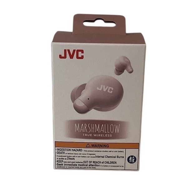 PINK JVC Marshmallow True Wireless Headphone – HAA18T