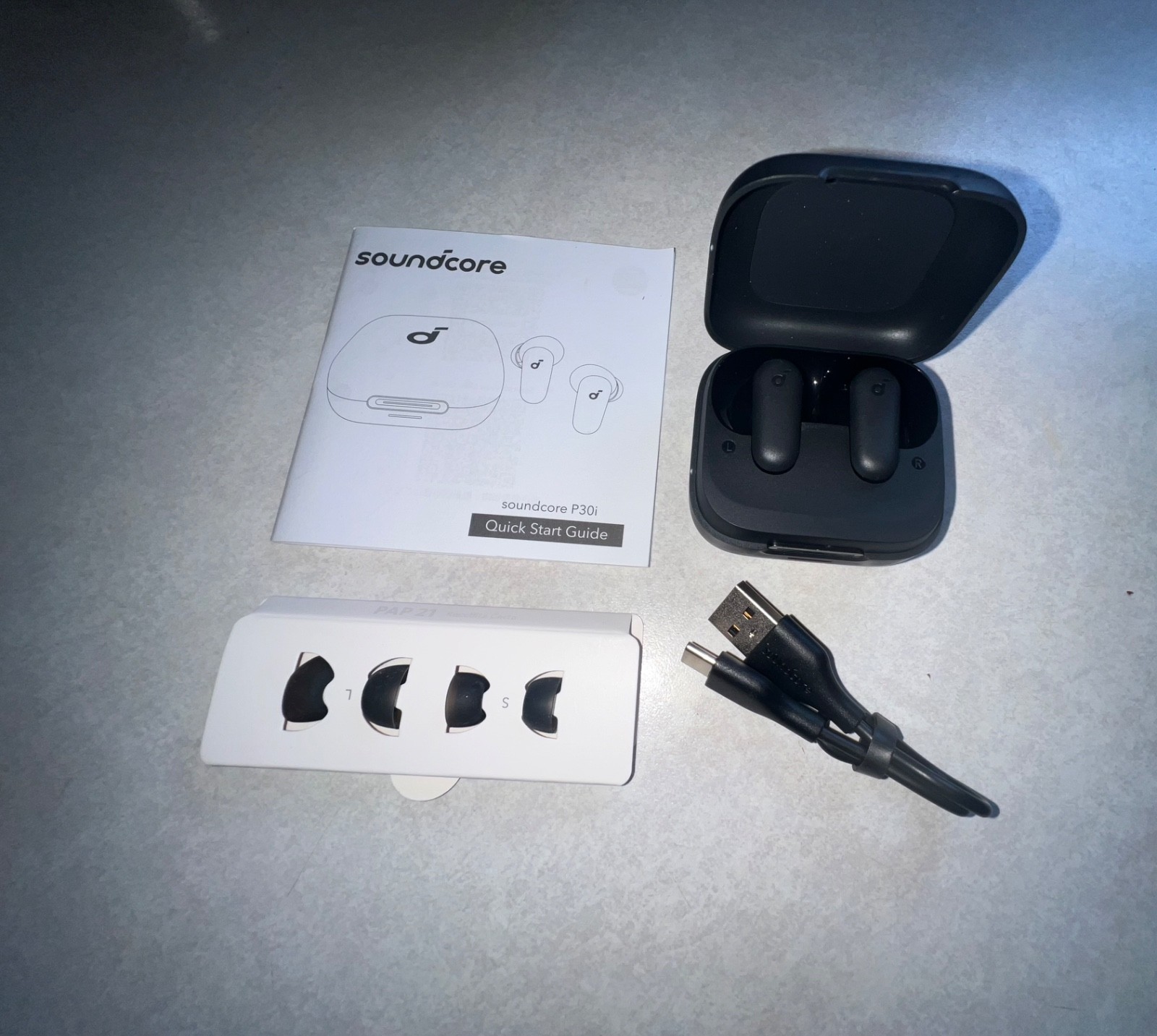 soundcore P30i Wireless Earbuds SUPER BASS Audio, Noise Cancelling NO BOX;NEW