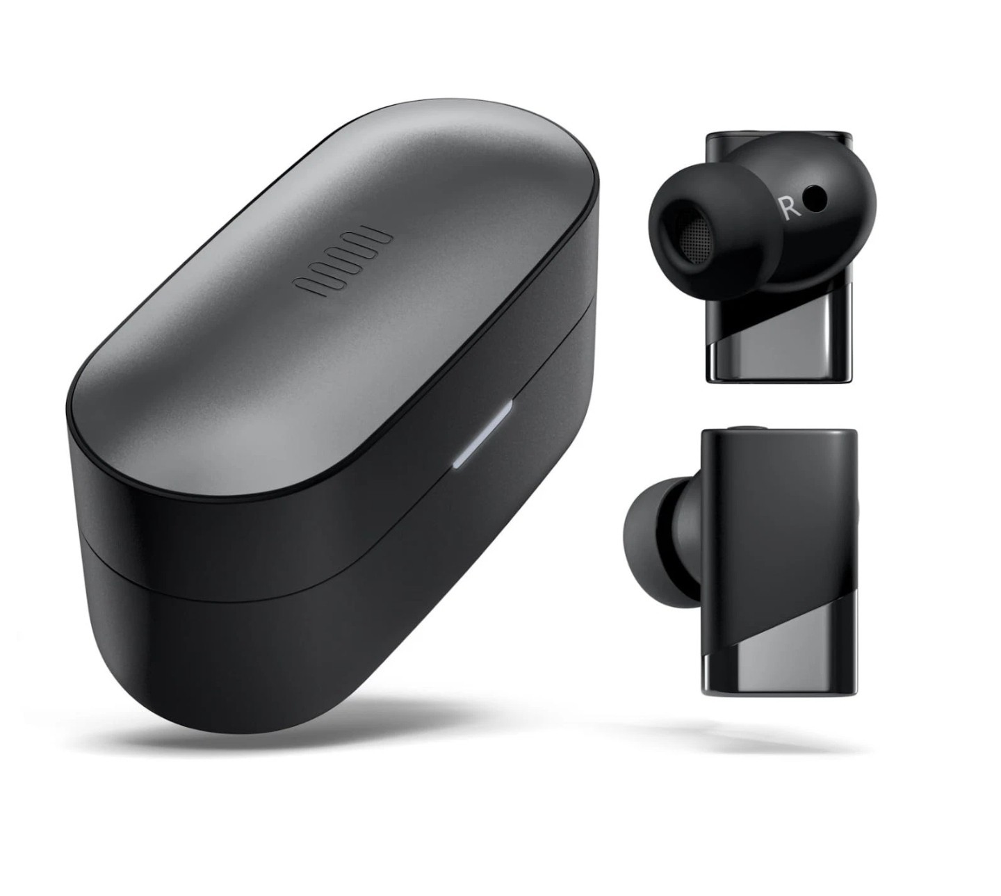 Status Pro X True Wireless In-Ear Earbuds w/ ANC Mic Charging Case Black