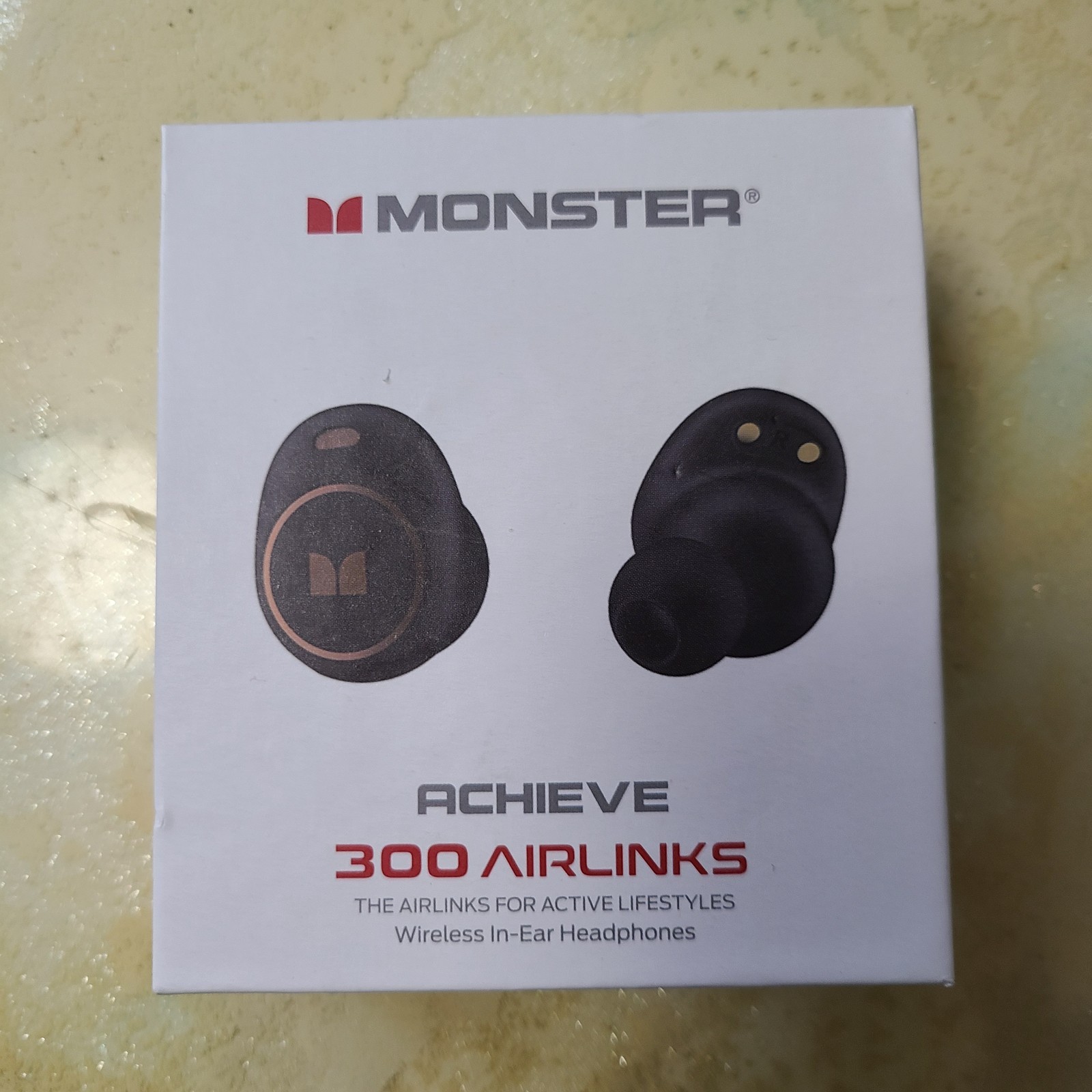 Monster Wireless Earbuds Achieve 300 AirLinks Bluetooth Headphones NEW