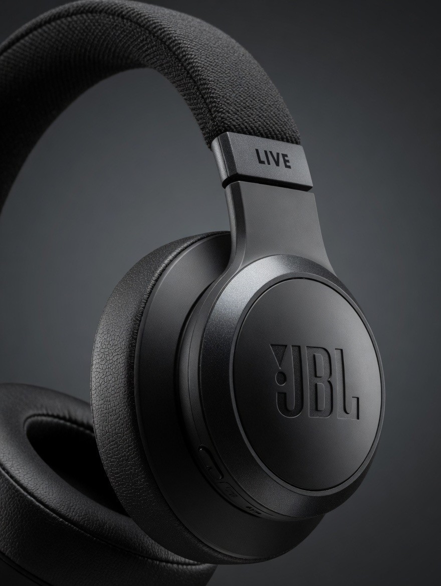 JBL Live 675NC Wireless Over-Ear Headphones Noise Cancelling Bluetooth Headset