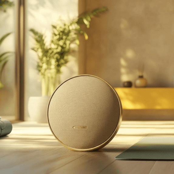 Harman Kardon Onyx Studio 9 Portable Bluetooth Speaker – Gold