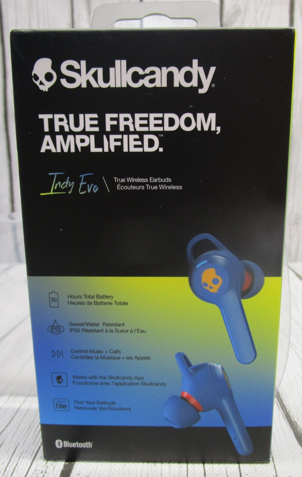 Skullcandy Indy Evo In-Ear True Wireless Earbuds – Blue – Open Box