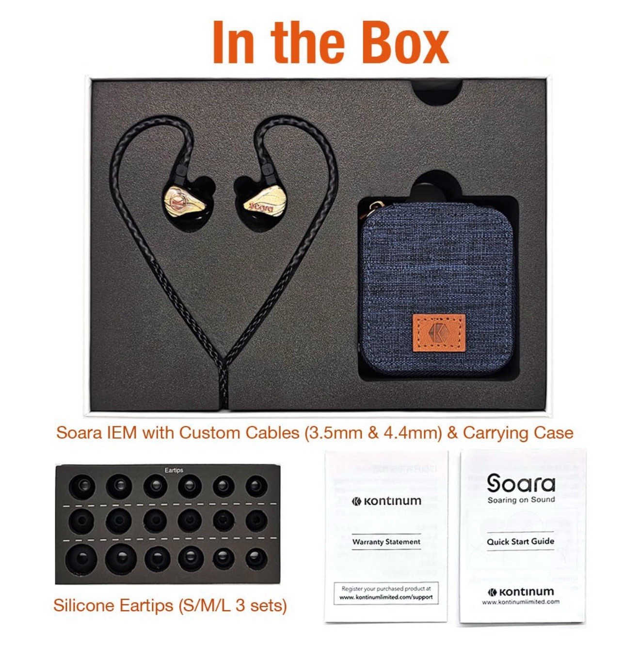 Soara IEM by Kontinum – Premium in-Ear Monitors For Audiophiles & Musicians
