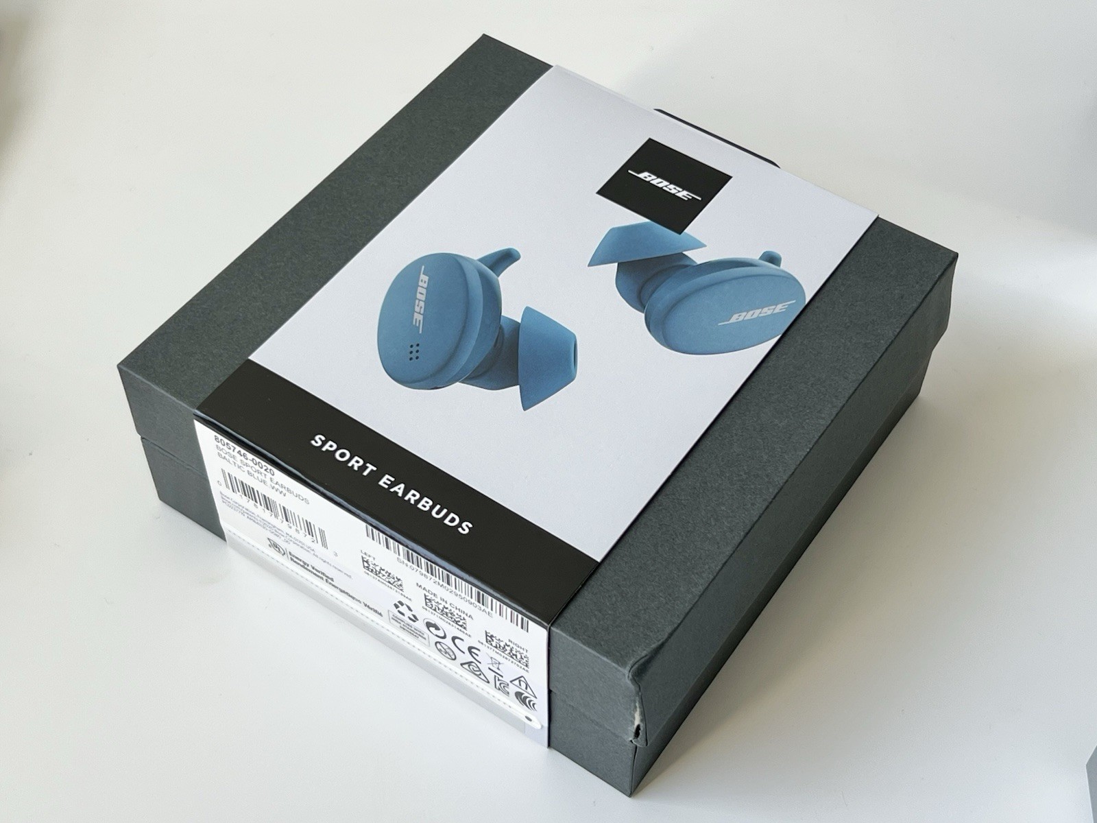 Bose Sport Earbuds Wireless In-Ear Headphones Bluetooth Baltic Blue NEW SEALED