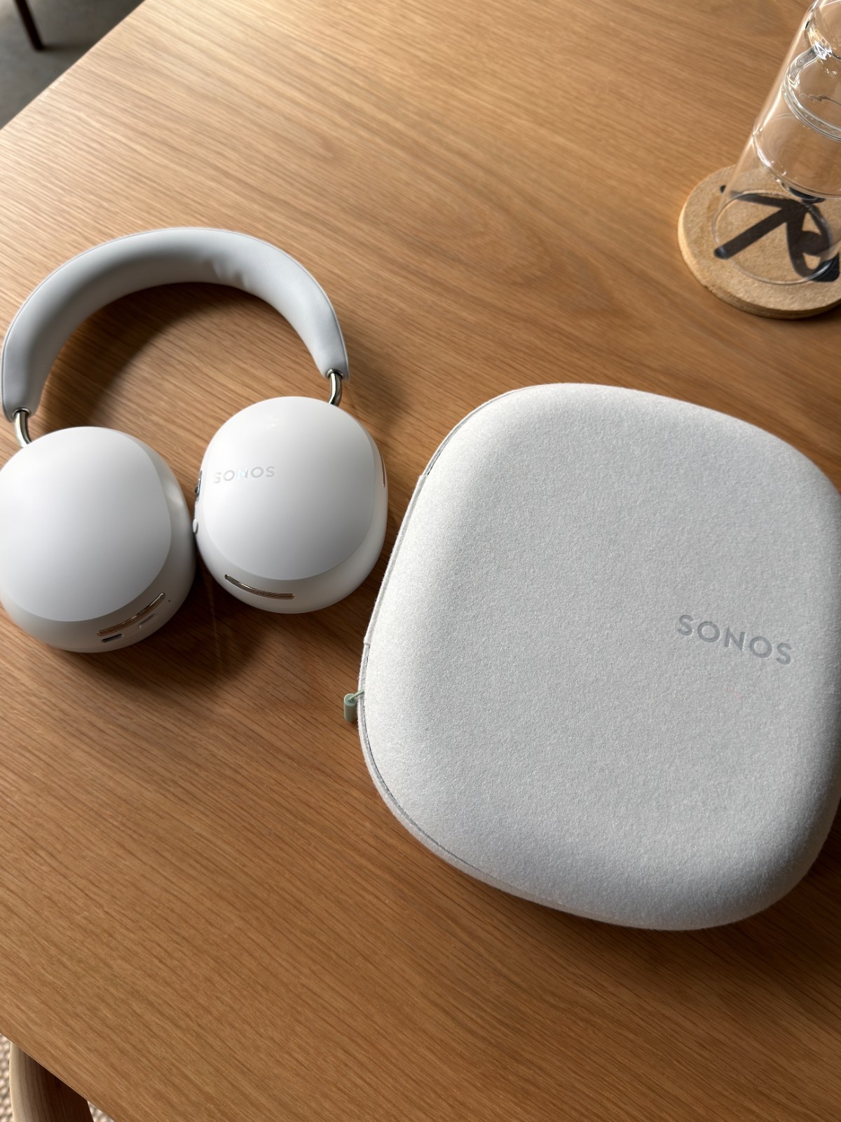 Sonos Ace Soft White – Wireless Over Ear Headphones