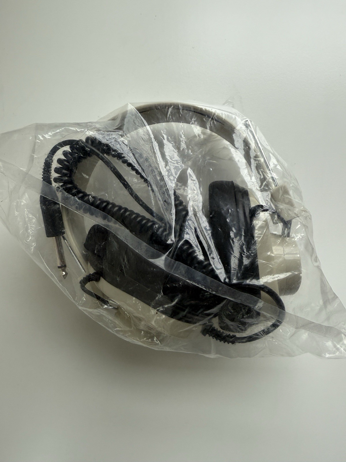 VTG Califone 2924AV-P Headphones Mono 6’ coiled cord 1/4″