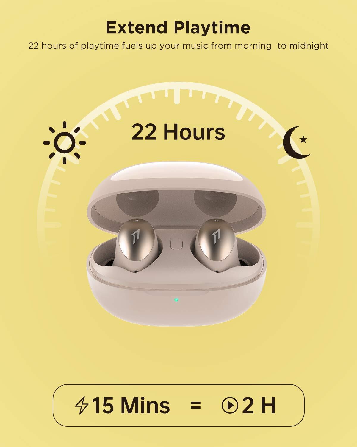 1MORE Colorbuds Wireless Earbuds Bluetooth 5.0 Headphone with Fast Charging,
