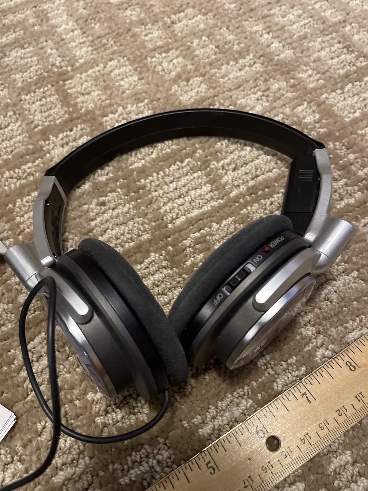 Sony MDR-NC6 Headband Headphones – Silver