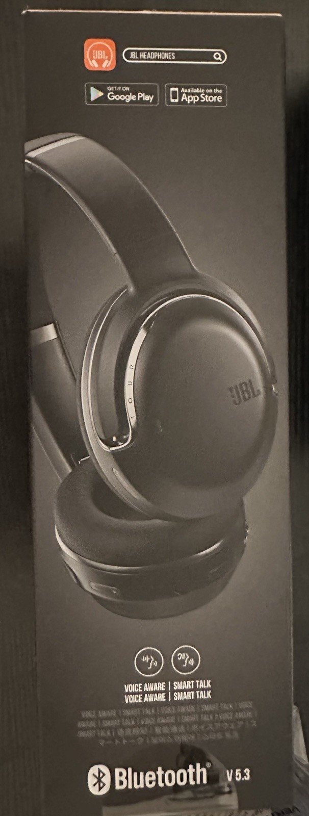 JBL Tour One M2 Wireless Bluetooth Over-Ear Headphones Noise Cancelling Black