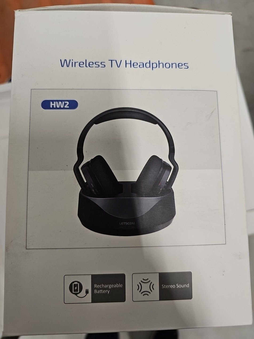 Letscom HW2 Wireless Headphones for TV
