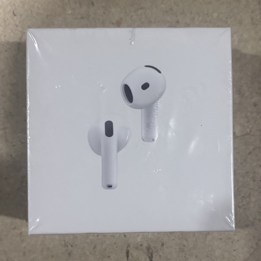 Apple AirPods 4 A3054 A3058 White Bluetooth Active Noise Cancellation Earbuds