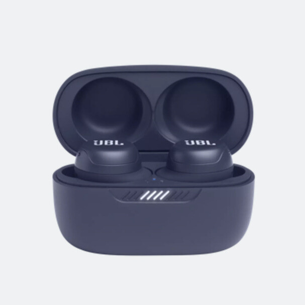 JBL Live Free NC+ TWS True Wireless Bluetooth Noise-Cancelling Earbuds (Blue)