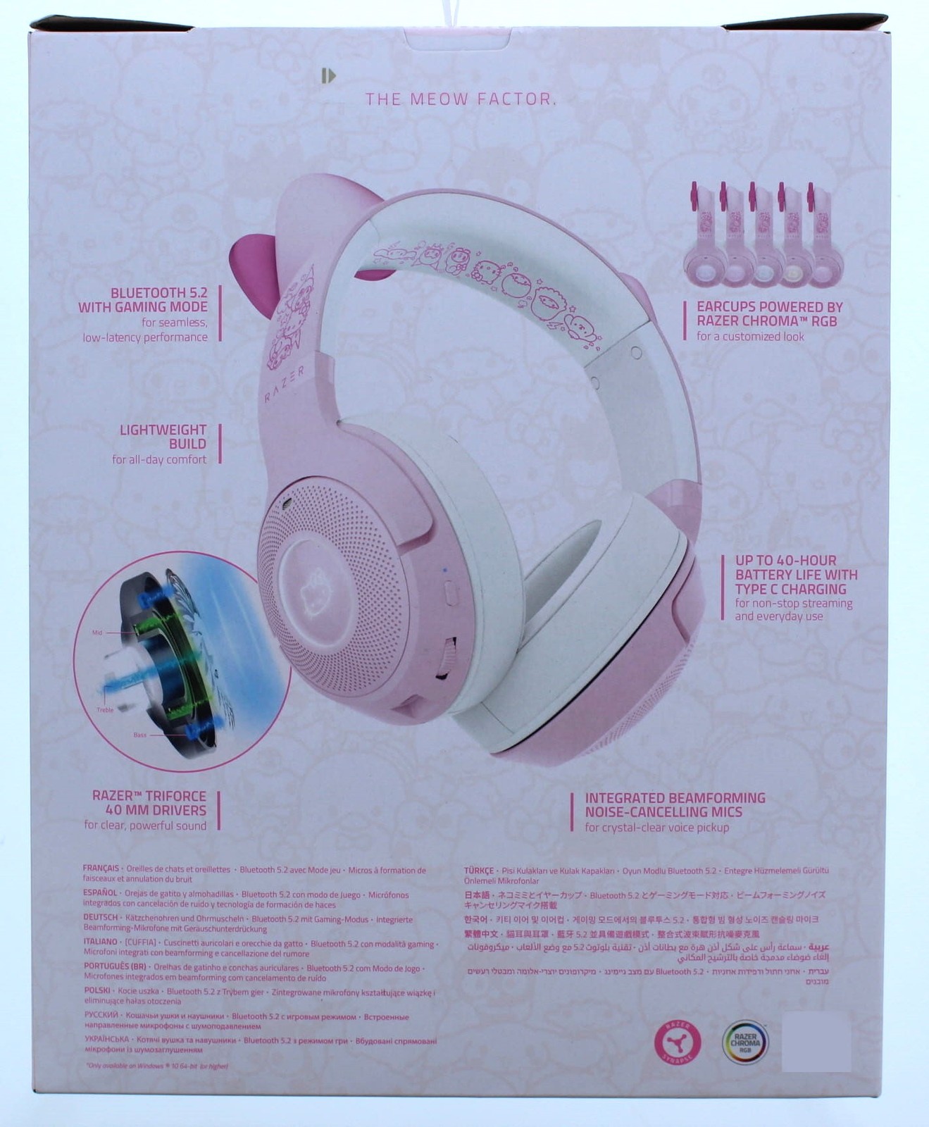 Razer Kraken Kitty BT Headphones