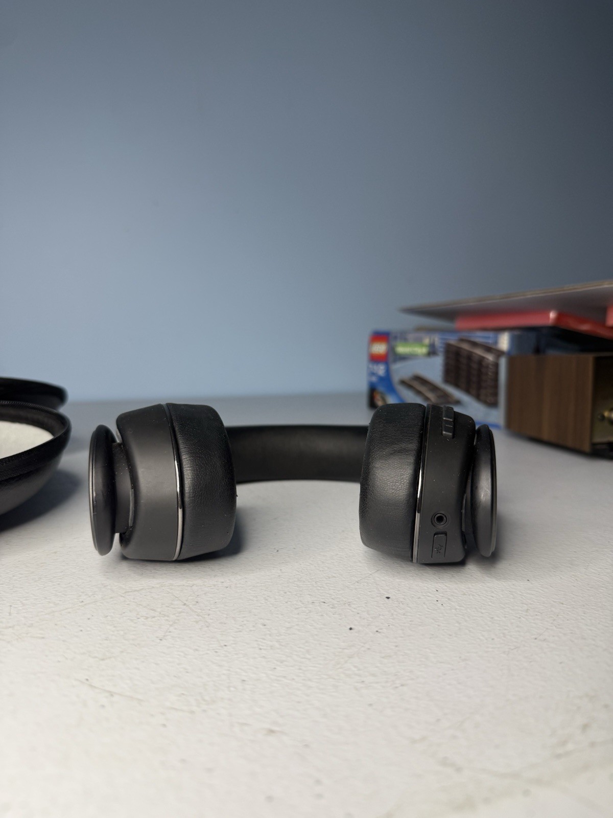 Klipsch Over-Ear Headband Headphones Black Double Earpieces with Carrying Case