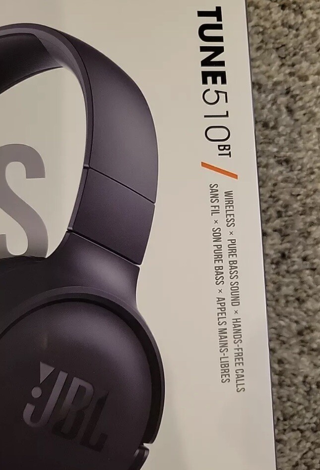 JBL Tune 510BT Wireless Headphones – Pure Bass Sound, Electronics, Exercise, Gym