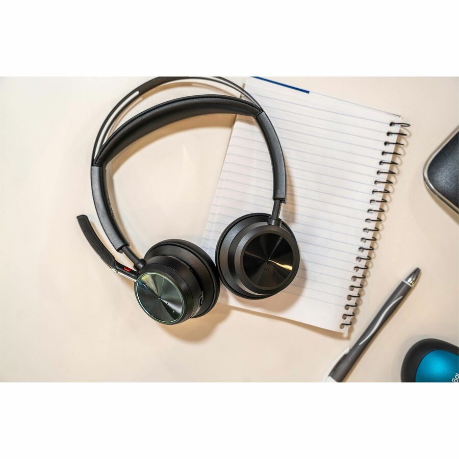 Poly Voyager Focus 2 USB-C-C Headset + USB-C/A Adapter