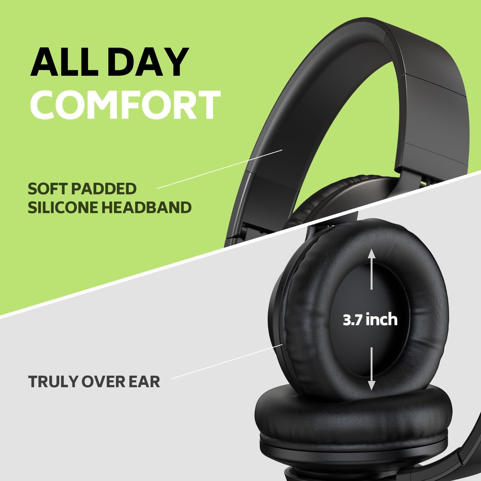Kids Headphones 6-Pack Wired with Microphone for School, Classroom, Laptop – Adj