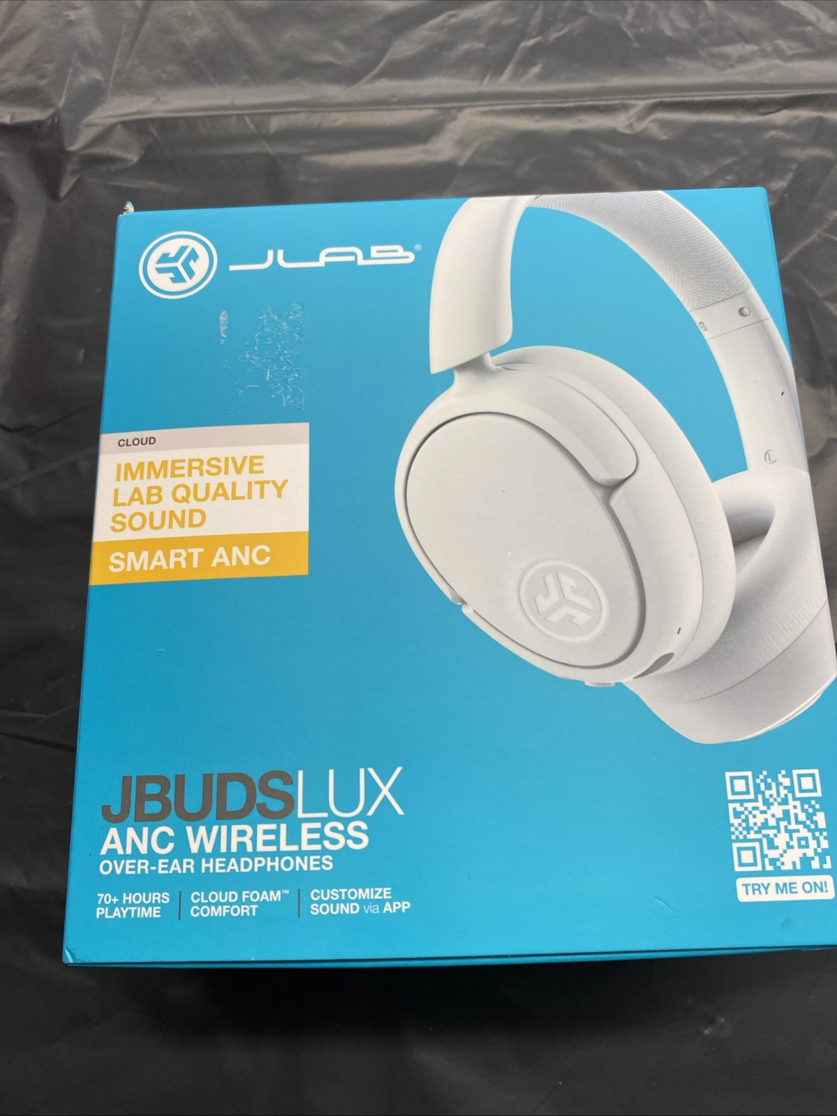 JLab – JBuds Lux ANC Headphones – Cloud White