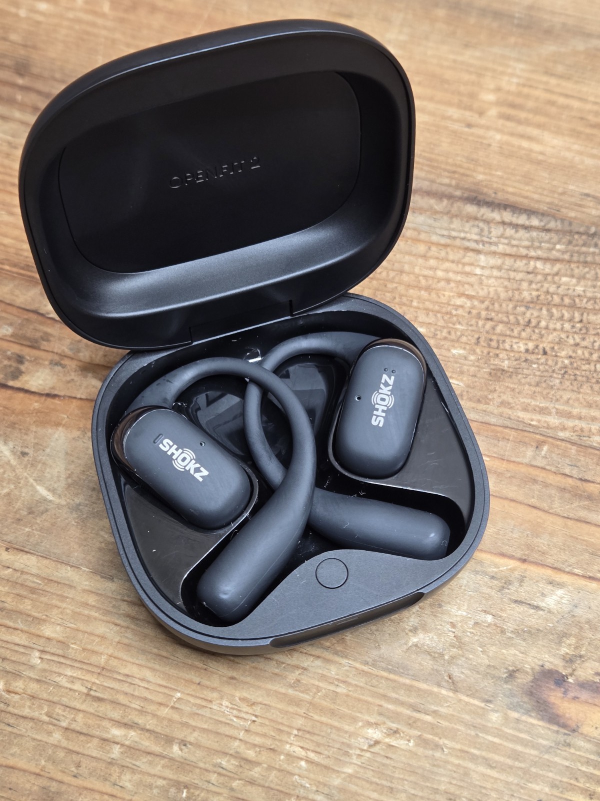 Shokz T920-ST-BK-US OpenFit 2 True Wireless Bluetooth Earbuds – Black – 48 Hours