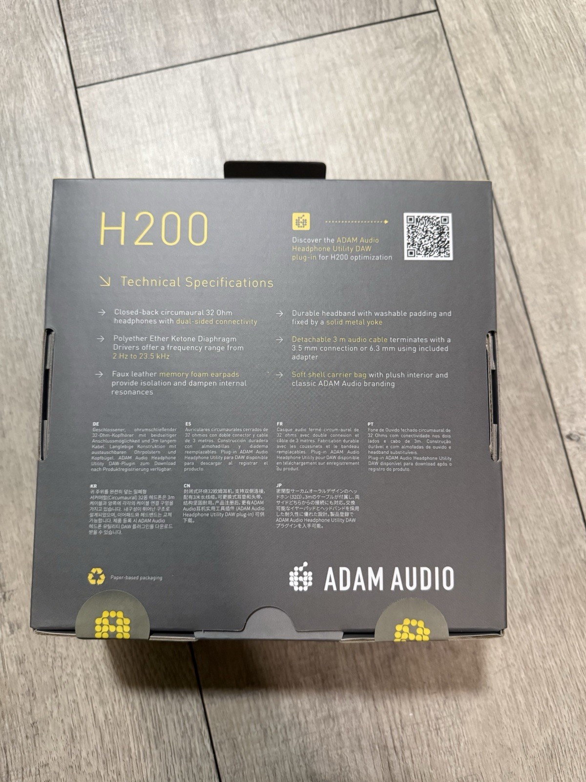 ADAM Audio H200 Closed-back Headphones