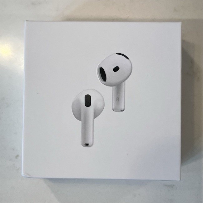 Apple AirPods 4 Active Noise Cancellation Bluetooth Earbuds USB-C Case White