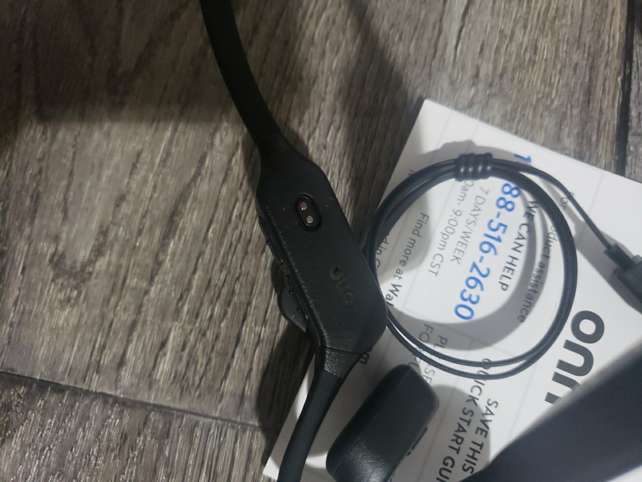 Onn Wireless Bone Conduction Headphones, 100094794, Tested Working