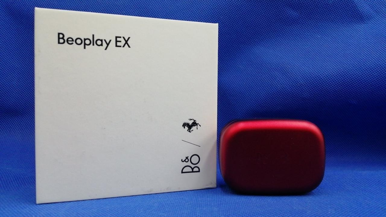 Bang & Olufsen Beoplay EX Ferrari Edition Red Wireless Earphones w/box Rare O56