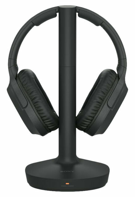 Sony RF400 Wireless Home Theater Headphones – Black