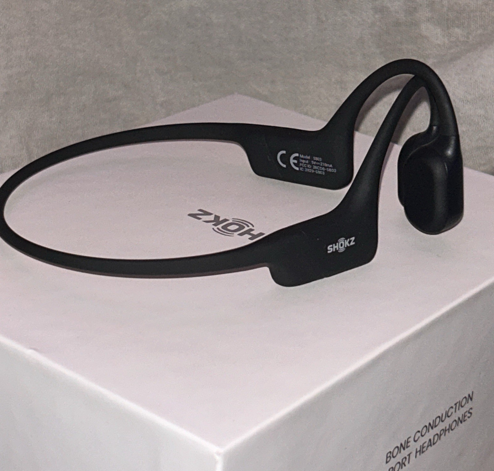 Band New Shockz Wireless Headphones Worn Once…In Box…color Black