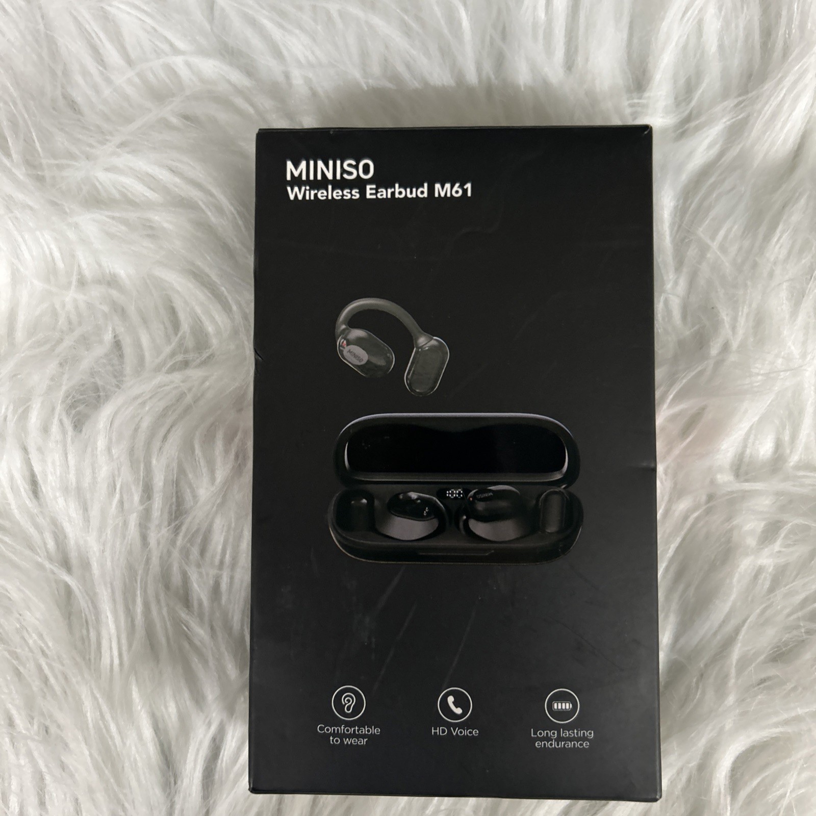 MINISO Wireless Earbud M61 Black HD Voice Long Battery