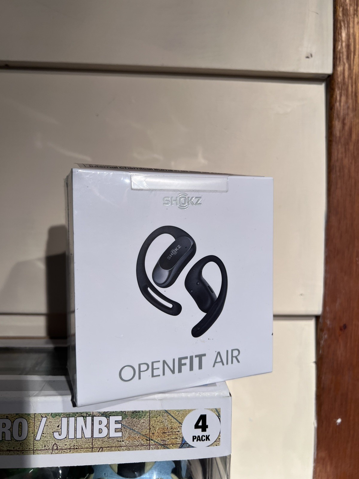 Shokz OpenFit Air True Wireless Bluetooth Headphones – Black