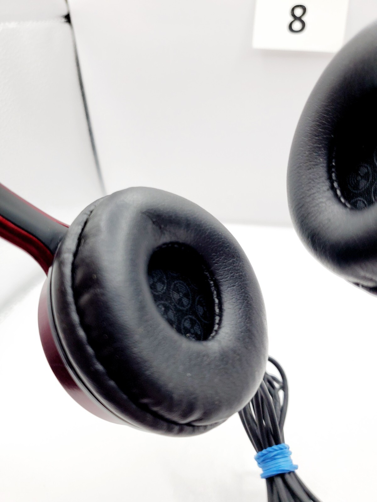 iFrogz EarPollution Toxix On-Ear Headphones red 3.5mm Jack