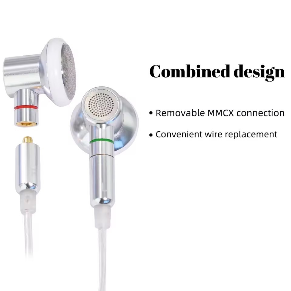 QIGOM S30 Ice Soul Grass 14.8MM Driver 32Ω 112dB 3.5/4.4mm HIFI Earphones