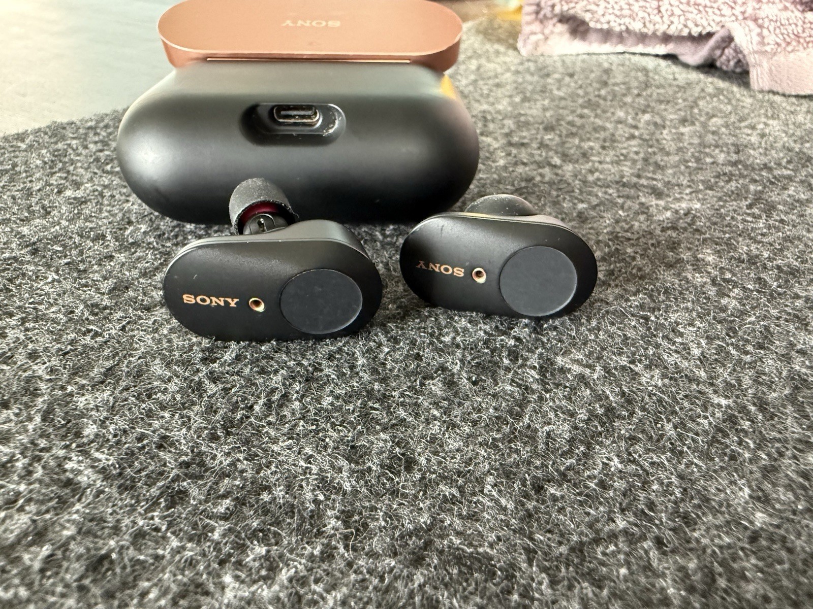 Sony WF-1000XM3 Wireless Bluetooth Earbuds Low Use Great Condition