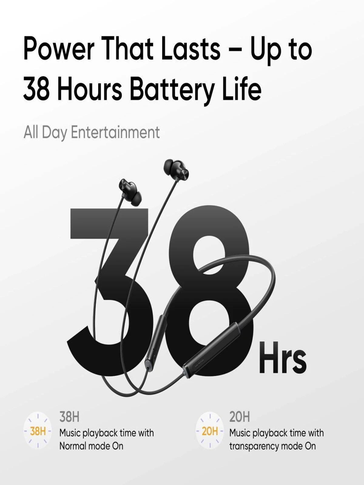 realme Buds Wireless 5 with 50dB ANC, 360 degree Spatial Audio, Twilight Purple