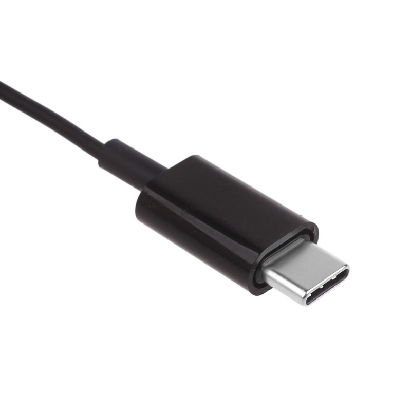 USB Type C Corded Single Side Earphone Headsets Line Control stereoes In Ear