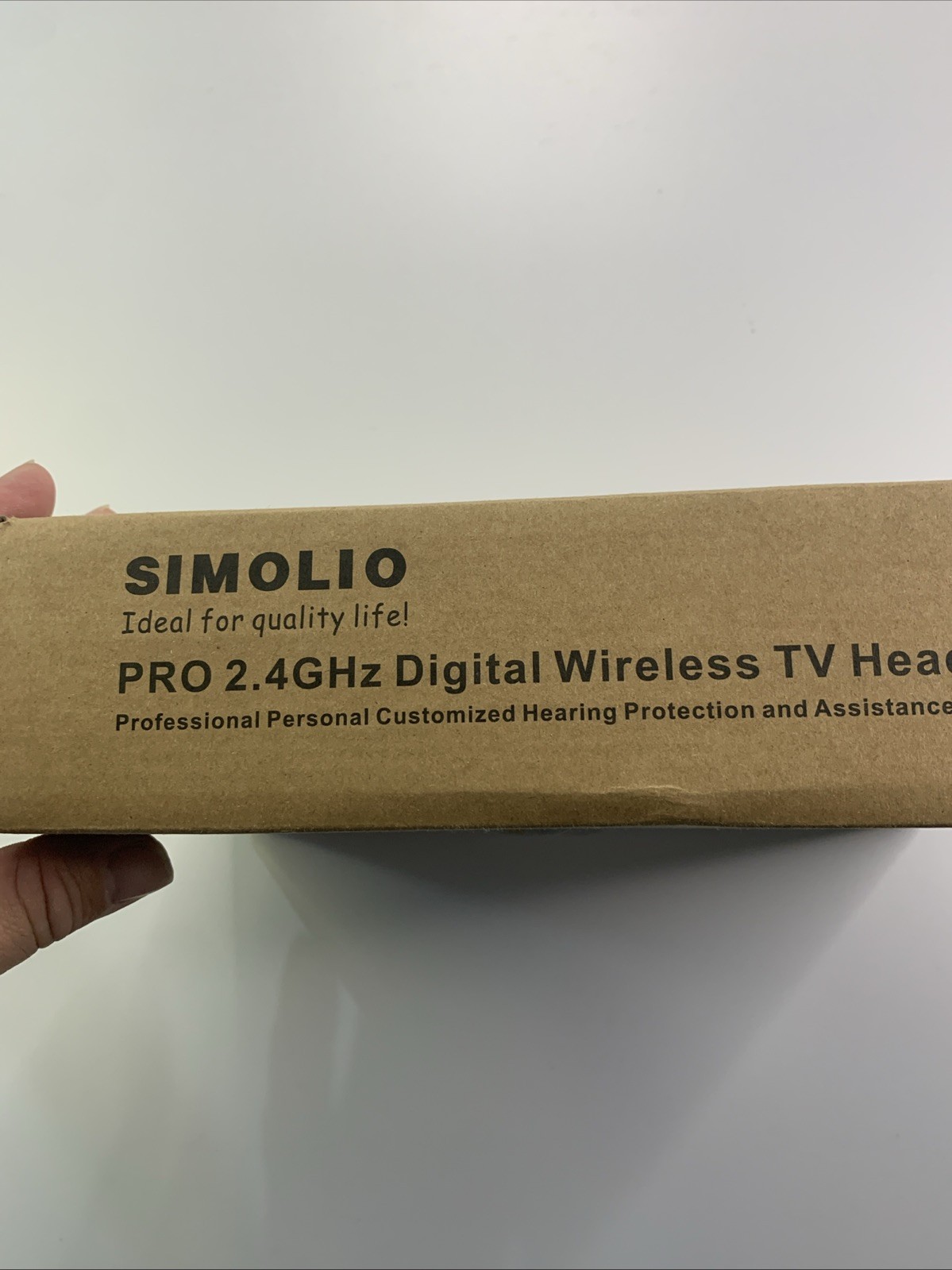 SIMOLIO SM-824D2 Dual Digital Wireless TV Headset Hearing Assistance
