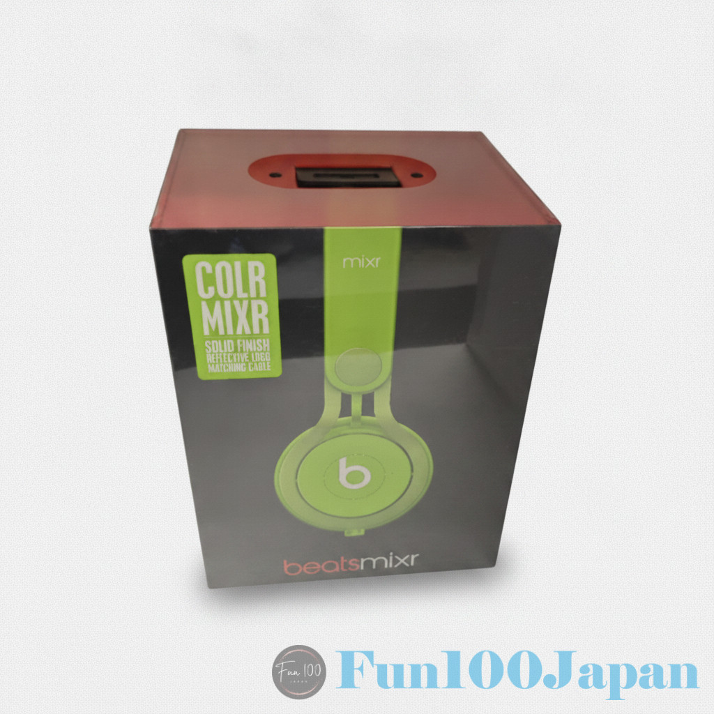 Beats by Dr. Dre mixr series Green Headphones DJ LIGHT WEIGHT, HEAVY SOUND