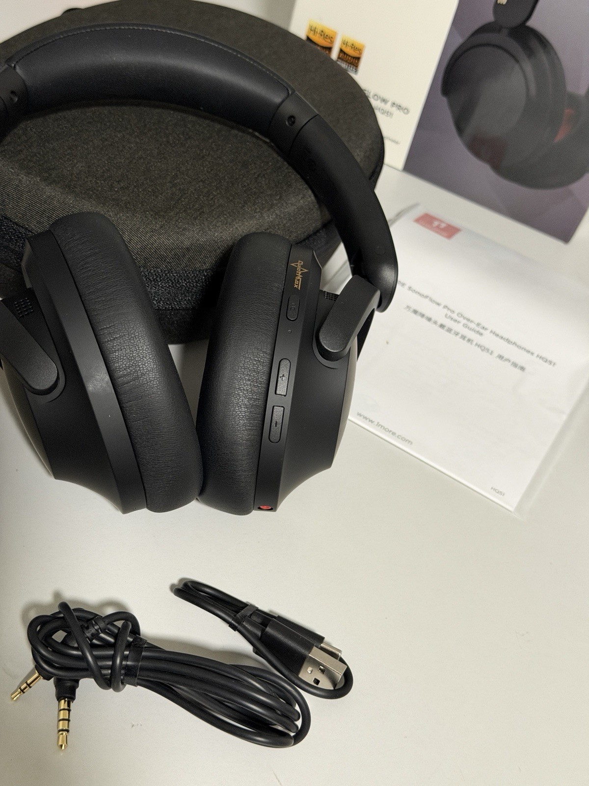 🎧1MORE SonoFlow-Pro AI Noise Cancelling Over Ear Headphones HQ51 Bluetooth