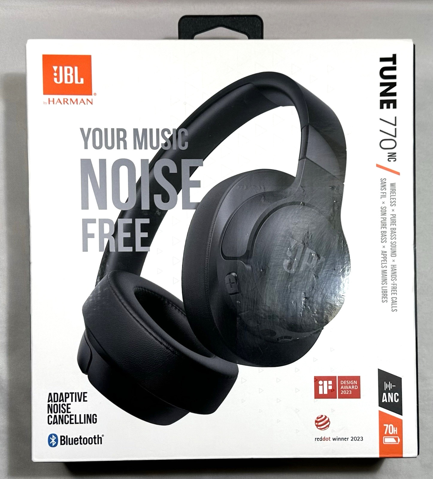 JBL Tune 770NC Adaptive Noise Cancelling Wireless Headphones (Used|Good Quality)