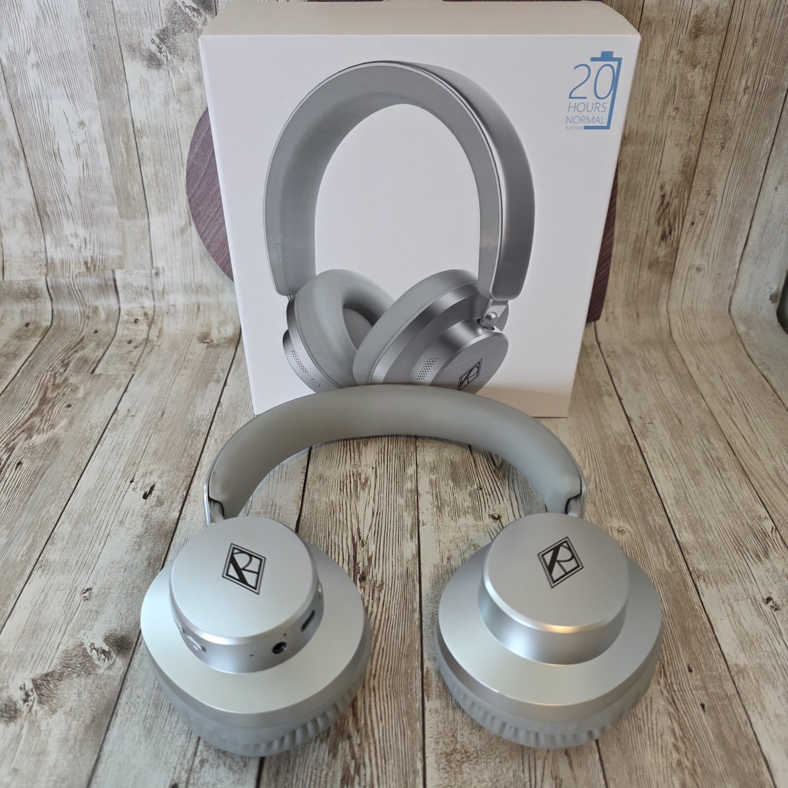 Ralph Lauren Unisex Wireless Headphones Gray/Silver
