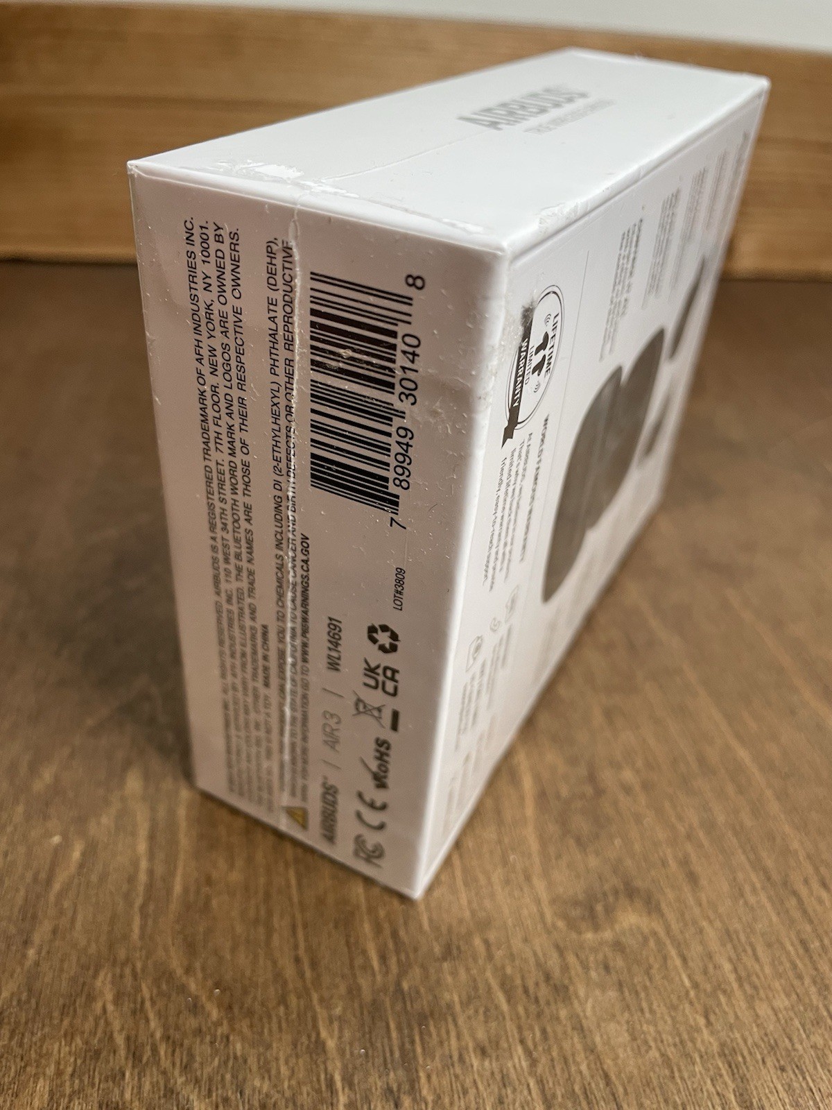 Air3 Airbuds True Wireless Earbuds Water Resistant Brand New