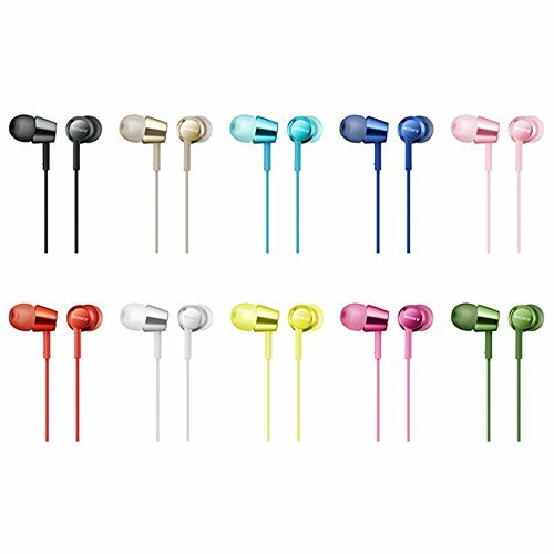 SONY MDR-EX155 Closed Dynamic In-Ear Headphones Light Pink NEW from Japan