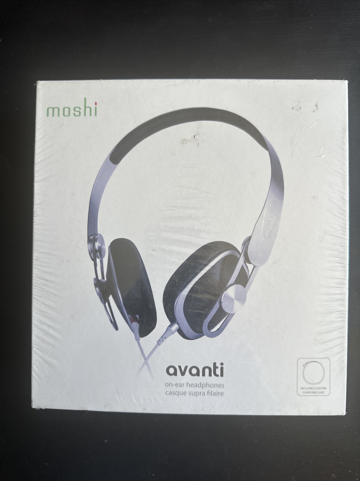 Moshi Avanti Air On-Ear Headphones Black 99MO035007 3.5mm