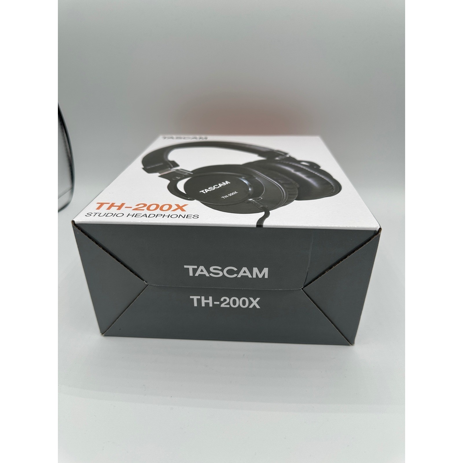 Tascam TH-200X Studio Headphones Unisex OS Black New Closed Back Monitoring