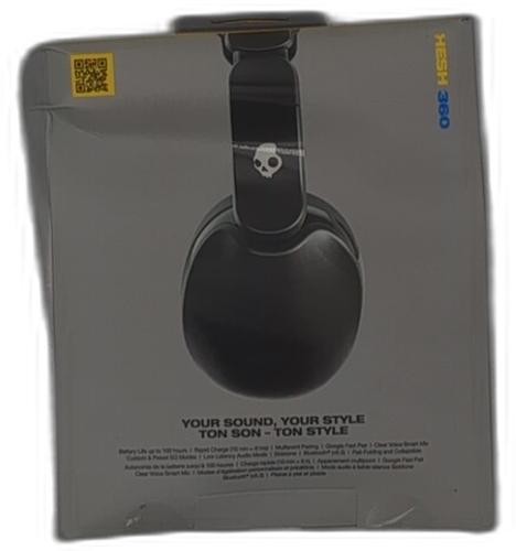 Skullcandy Hesh 360 Wireless Over-Ear Bluetooth Headphones, Up to 100 Hours