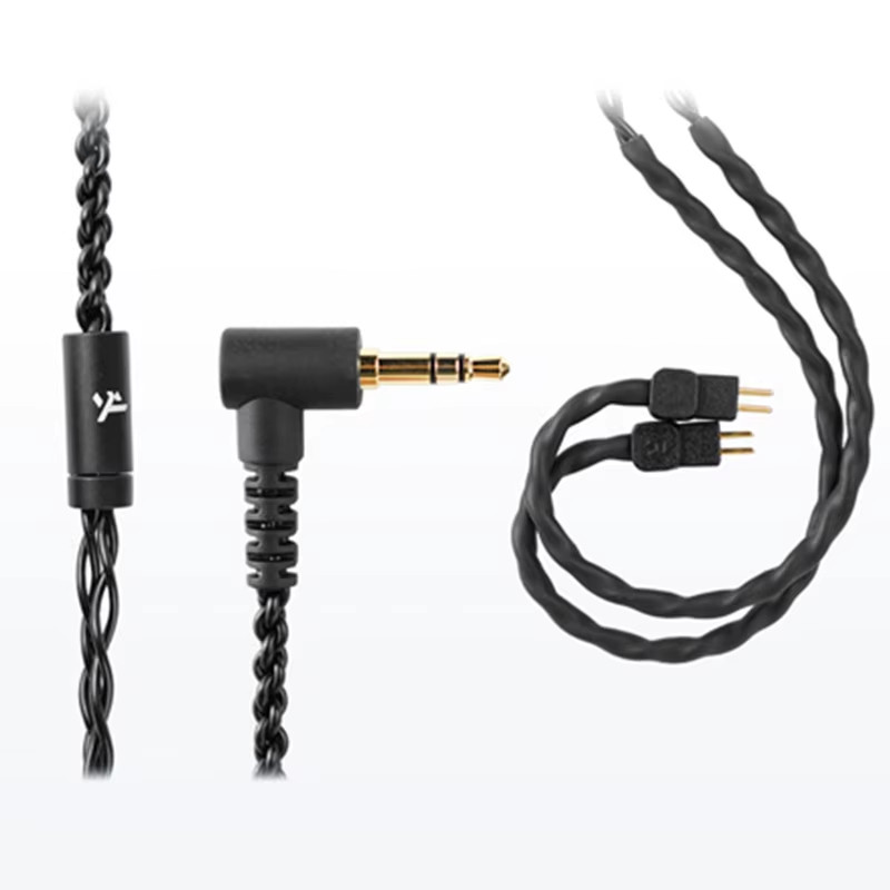 HEXA 1DD+3BA Hybrid Earphones with 0.78 2Pin Cable Earbuds