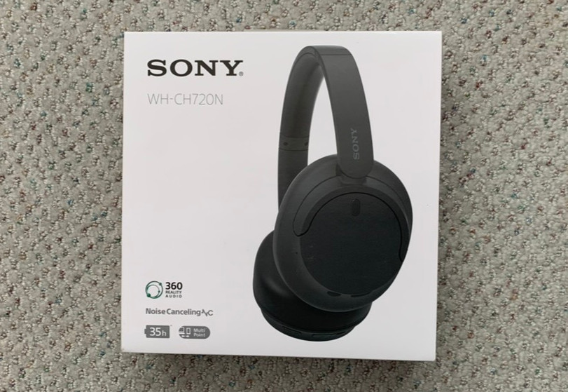 Sony WH-CH720N Noise Canceling Wireless Headphones – Black